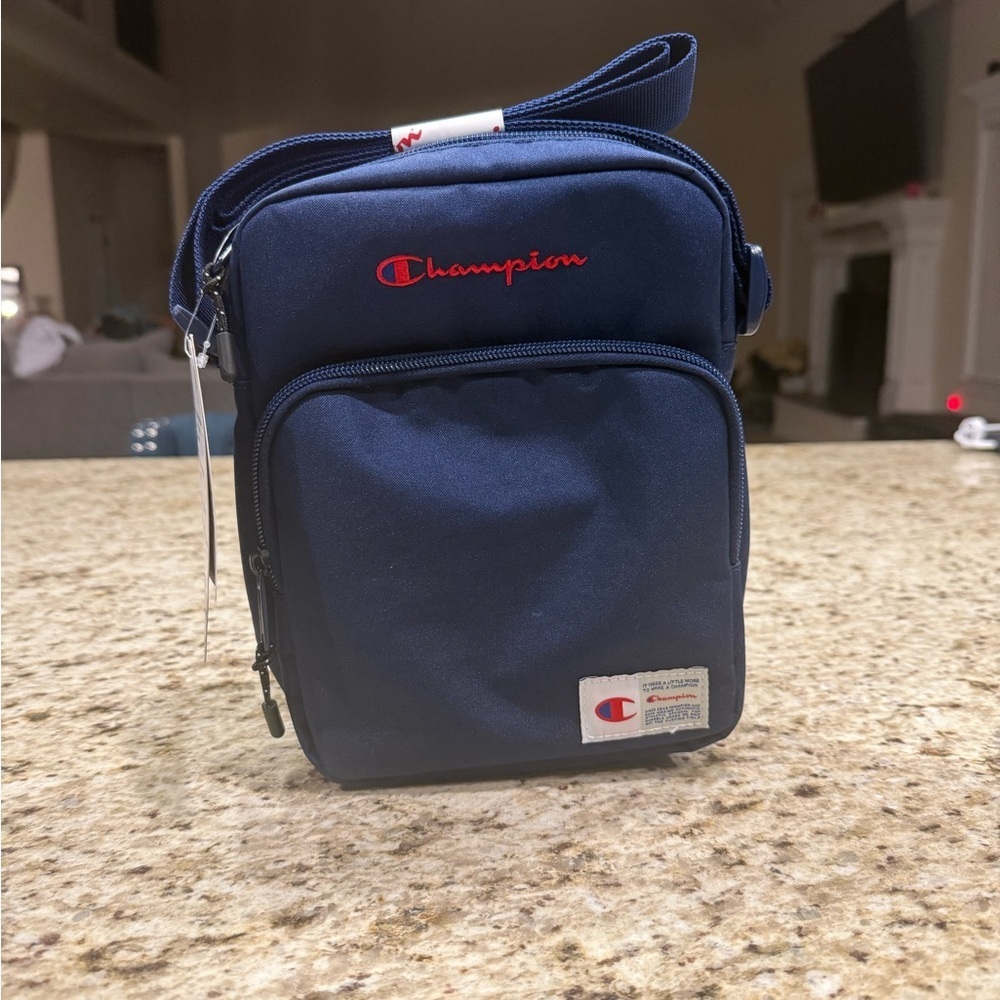 Champion Dark Blue Men's Messenger Bag